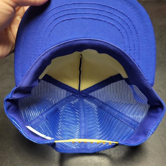 vintage Michelin Man snapback trucker hat.  USA. - Picture 4 of 6